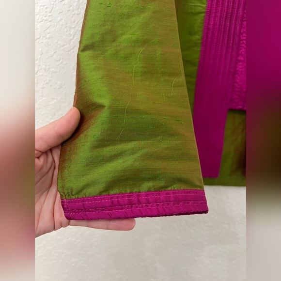 Etro Milano - Made In Italy - Silk Green Jacket - 40 - Picture 3 of 11